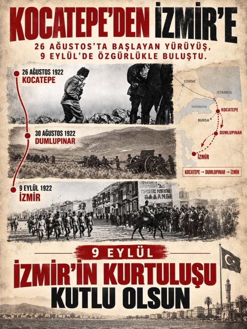 9 Eylül İzmirin Kurtuluşu